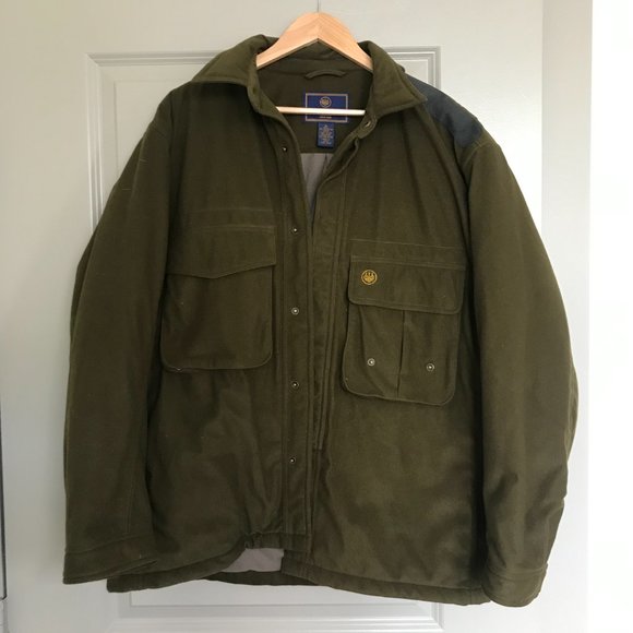 Beretta Jackets & Coats Vintage Beretta Army Green Field Jacket